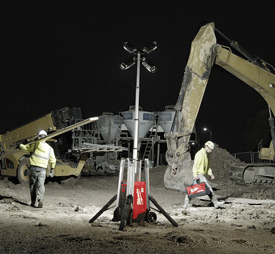 Winter Gear, Jobsite Lighting - Battery-Powered Lighting